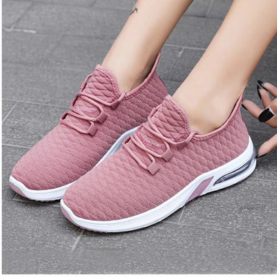 Zapatillas Deportivas Tejidas con Suela Suave y Cordones - Image 3