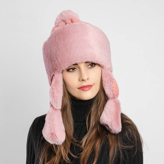 Gorro Lei Feng Premium con Orejeras de Pelaje de Conejo y Forro Polar - Image 13