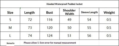 Chaqueta Acolchada Impermeable con Capucha para Mujer - Versátil y Cómoda - Image 6