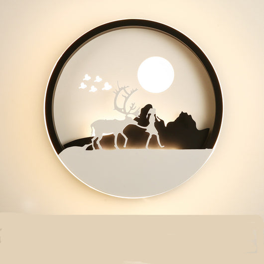 Lámpara de Pared Minimalista para Mesita de Noche - Image 7