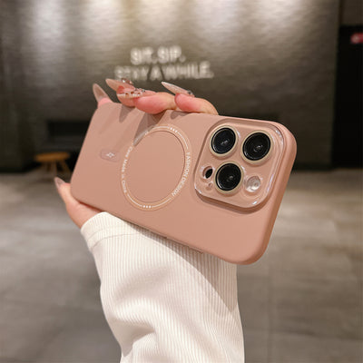 Funda Protectora de Cristal con Textura Suave para Teléfono - Image 21