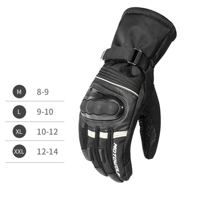 Guantes de Moto Impermeables y Cortavientos - Protección Total en Invierno - Image 2