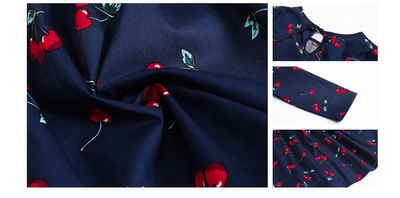 Vestido Infantil Estilo Coreano con Flores y Detalles de Princesa - Image 11