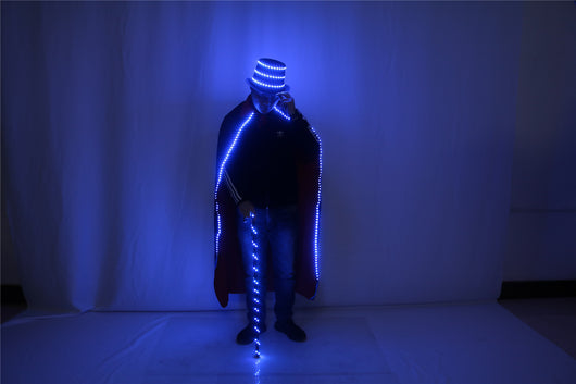 Capa LED Brillante para Cosplay, Jazz y Danzas Mágicas - Image 16