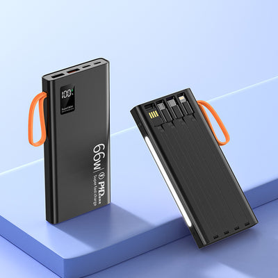 Banco de Energía 20000mAh Carga Ultra Rápida 66W con 3 Cables Incluidos - Image 17