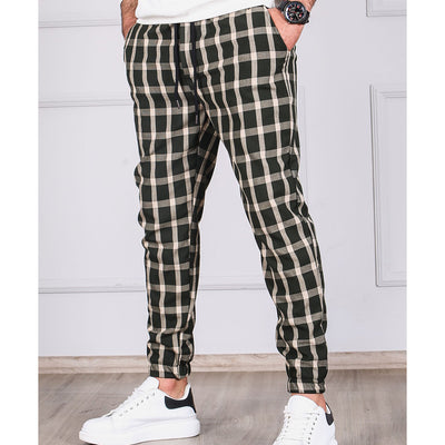 Pantalones de Jogging con Diseño Reticulado y Cordón Ajustable - Image 5