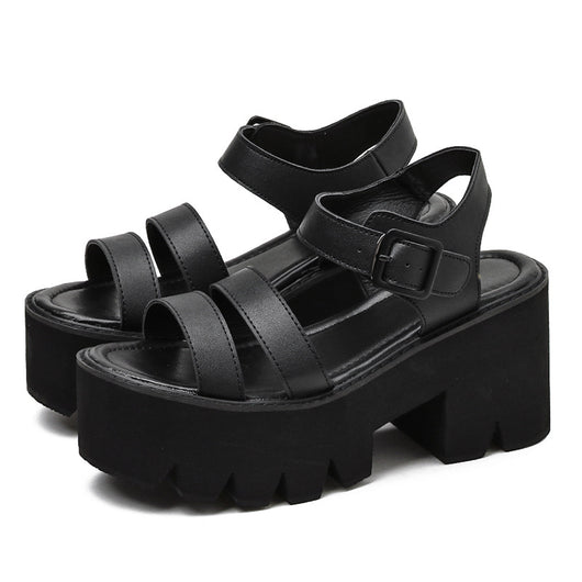 Sandalias de Tacón Alto Elegantes en Colores Sólidos para Mujer - Image 5