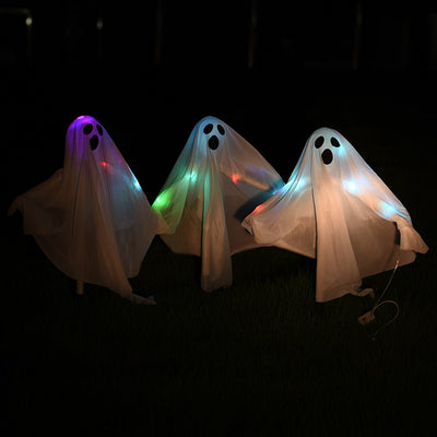Estaca Fantasma Luminosa Halloween - Decoración Terrorífica con Luz LED para Exterior - Image 6