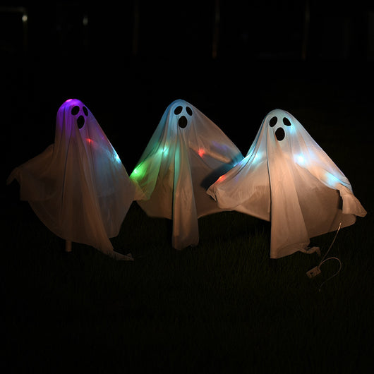 Estaca Fantasma Luminosa Halloween - Decoración Terrorífica con Luz LED para Exterior - Image 6