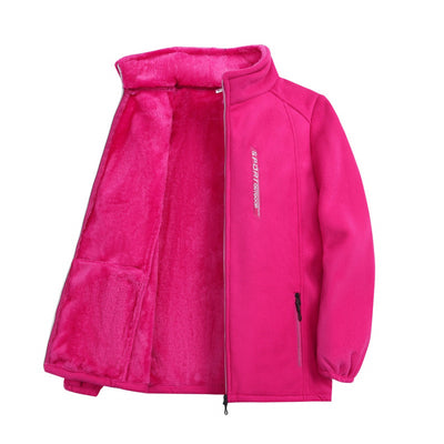 Chaqueta Polar para Mujer - Abrigo Deportivo y Casual Versátil - Image 14