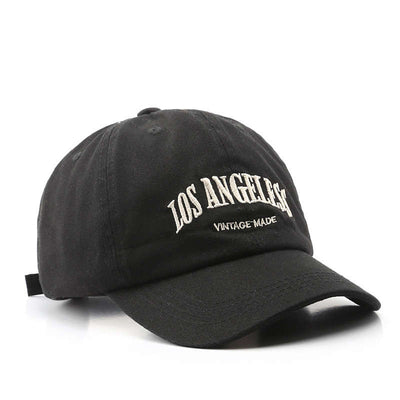 Gorra de Béisbol con Bordado de Letras Desgastadas - Image 11