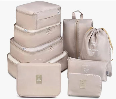 Juego de 9 Bolsas de Viaje en Tela Reforzada - Image 20