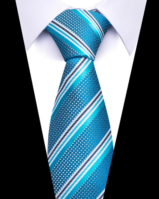 Corbata Ejecutiva a Rayas 8cm - Elegancia Profesional - Image 29