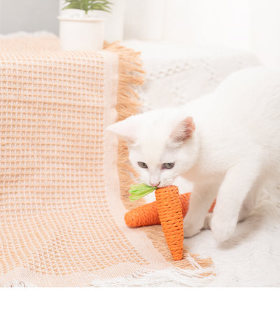 Juguetes Interactivos para Gatos - Palos de Hierba Gatera y Piedras Sonoras - Image 9