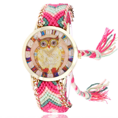Reloj Pulsera Étnico Tejido para Mujer - Image 8