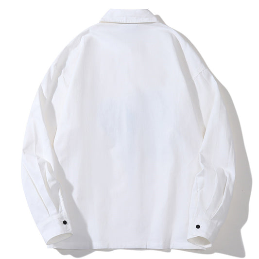 Camiseta Estampada de Letras Manga Larga para Hombre - Estilo Urbano - Image 2