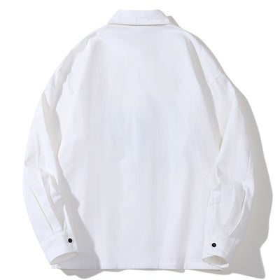 Camiseta Estampada de Letras Manga Larga para Hombre - Estilo Urbano - Image 2