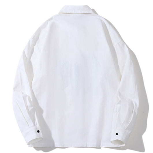 Camiseta Estampada de Letras Manga Larga para Hombre - Estilo Urbano - Image 2