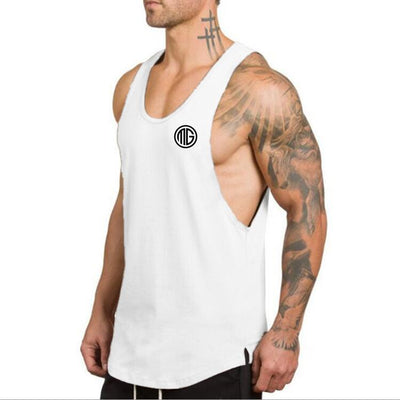 Chaleco Deportivo Hombre Estampado Algodón 100% Corte Holgado - Image 6