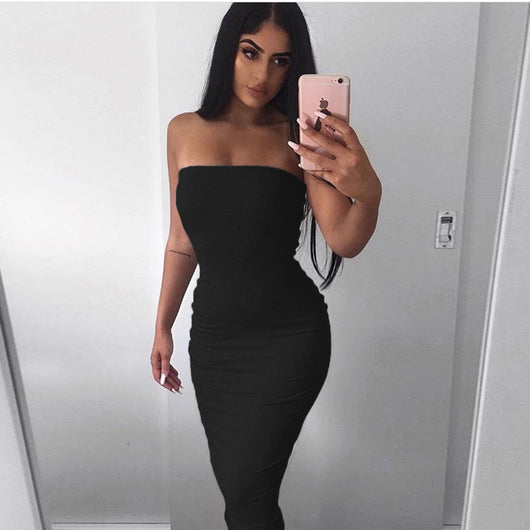 Vestido de Playa Largo sin Mangas con Escote Envuelto para Mujer - Image 2