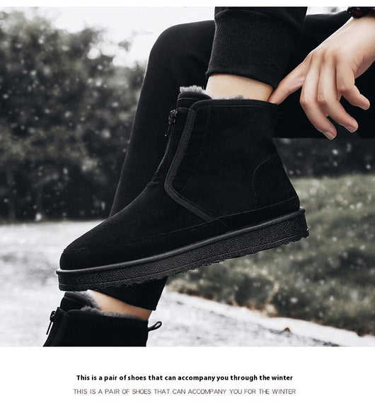 Zapatos Plataforma Acolchados con Forro Polar Cálidos - Image 15