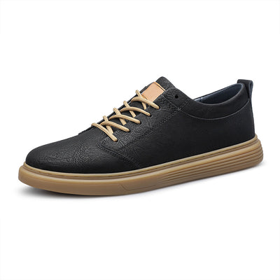 Tenis Casuales Hombre Cordones Punta Redonda Diseño Clásico - Image 4