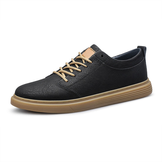 Tenis Casuales Hombre Cordones Punta Redonda Diseño Clásico - Image 4