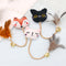 Juguete Interactivo para Gatos con Plumas, Campana y Cuerda de Cáñamo