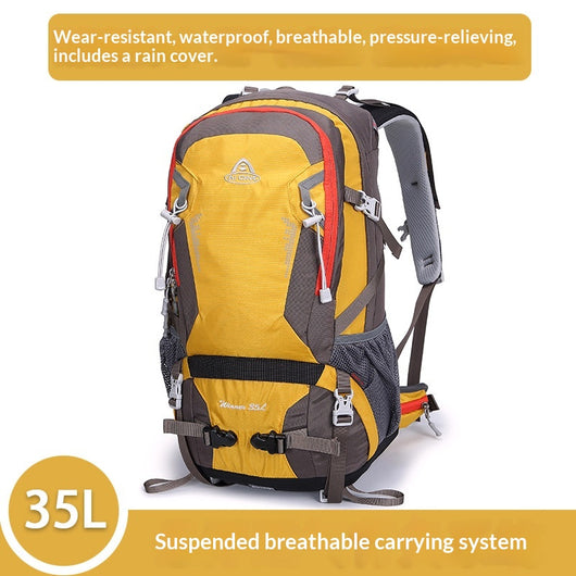 Mochila de Senderismo 35L Ultra Ligera - Tela Oxford Resistente Unisex - Image 5