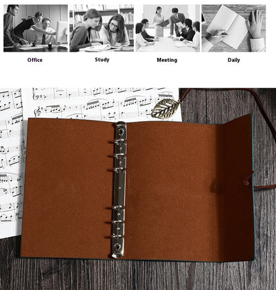 Cuaderno de Viaje Hojas Sueltas Vintage - Diario Creativo Zhiqiu - Image 24