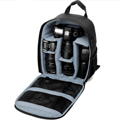 Mochila para Cámara DSLR de Gran Capacidad Impermeable - Resistente para Profesionales - Image 10