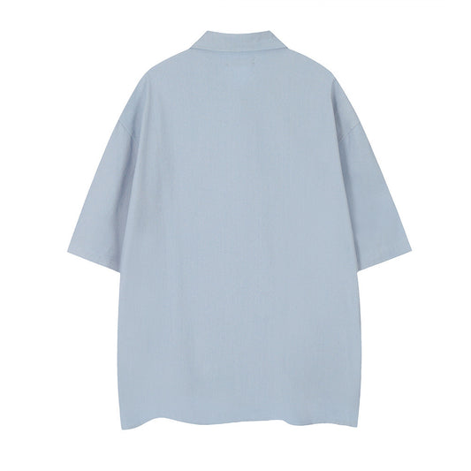 Polo Casual Bordado Suelto para Verano - Image 2
