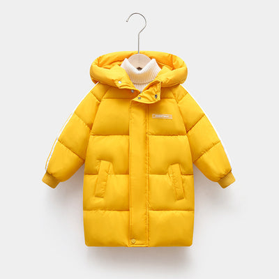 Abrigo Acolchado Infantil de Largo Medio con Relleno Térmico - Image 10