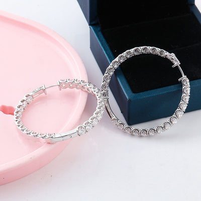 Aretes Grandes Personalizados Estilo Europeo y Americano - Image 4