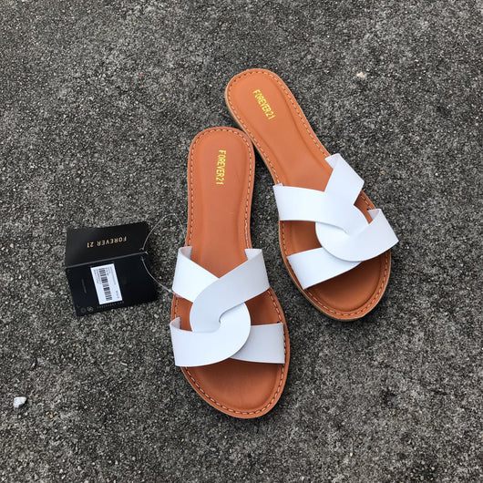 Pantuflas Casuales Cómodas con Hebilla de Cuero para Mujer Talla Grande - Image 15