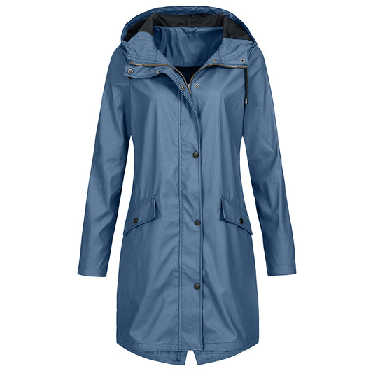 Chaqueta Cortaviento Deportiva Mujer Largo Medio - Image 15
