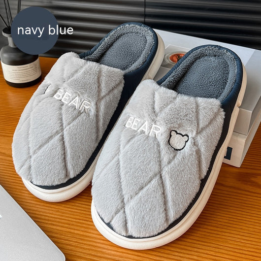 Pantuflas de Algodón para Hombre Talla Grande - Cómodas y Cálidas - Image 13