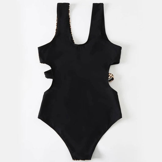 Traje de Baño Enterizo Cintura Alta Europeo Americano - Image 4