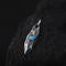 Mens Unisex Meteorite Trendy Necklace Negro Single Pendant