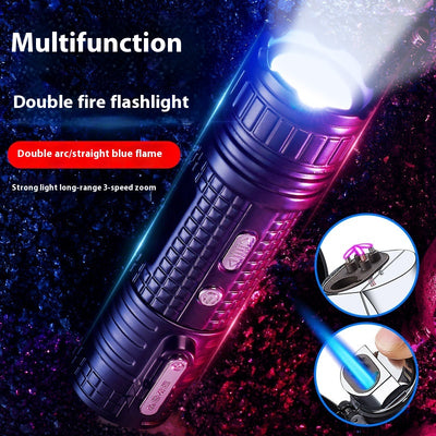 Linterna LED Multifunción Impermeable 3 en 1 con Encendedor - Image 3
