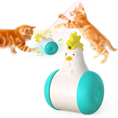 Juguete Interactivo para Gatos con Láser y Sonido - Pelota Rodante Eléctrica - Image 5