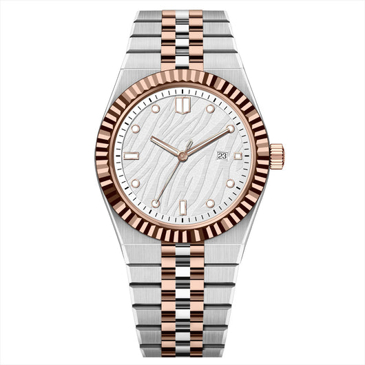 Reloj de Cuarzo Ejecutivo con Correa de Acero Inoxidable para Hombre - Image 5
