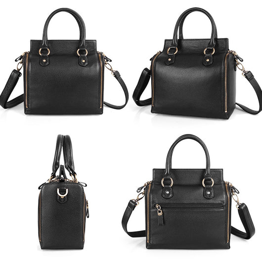 Bolsa Mensajera de Cuero Genuino para Mamás Profesionales - Image 12