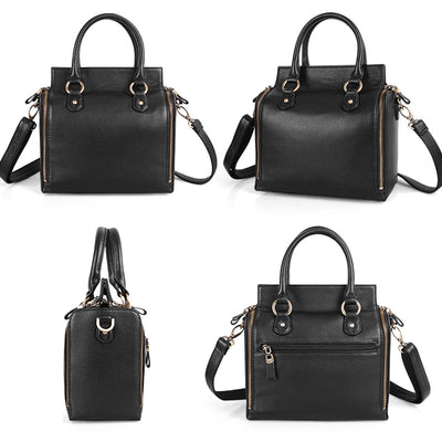 Bolsa Mensajera de Cuero Genuino para Mamás Profesionales - Image 5