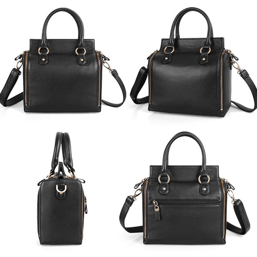 Bolsa Mensajera de Cuero Genuino para Mamás Profesionales - Image 5