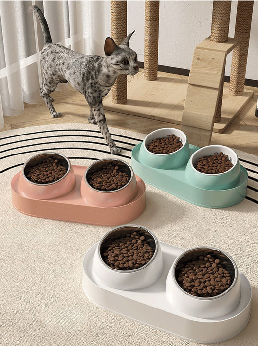 Comedero Doble Elevado para Mascotas con Protección Cervical y Base Antideslizante - Image 18
