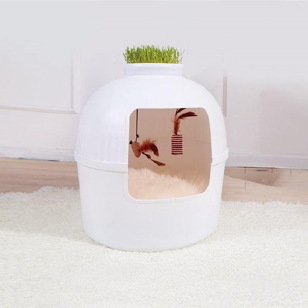 Cama Felina Cerrada Four Seasons - Confort Todo Clima