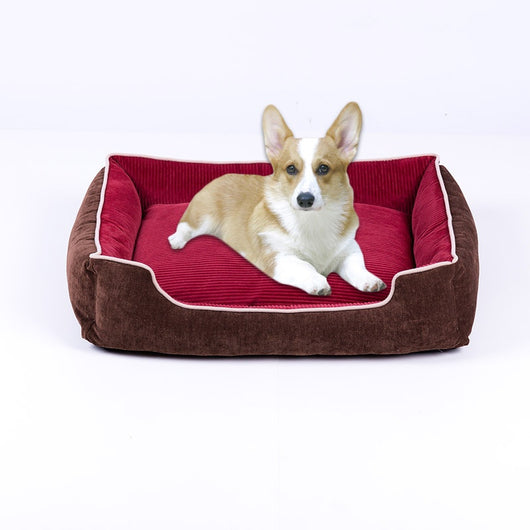 Cama de Terciopelo para Mascotas - Casa Cómoda para Perros y Gatos - Image 4