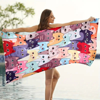 Toalla de Playa Microfibra con Diseño Personalizado - Image 11