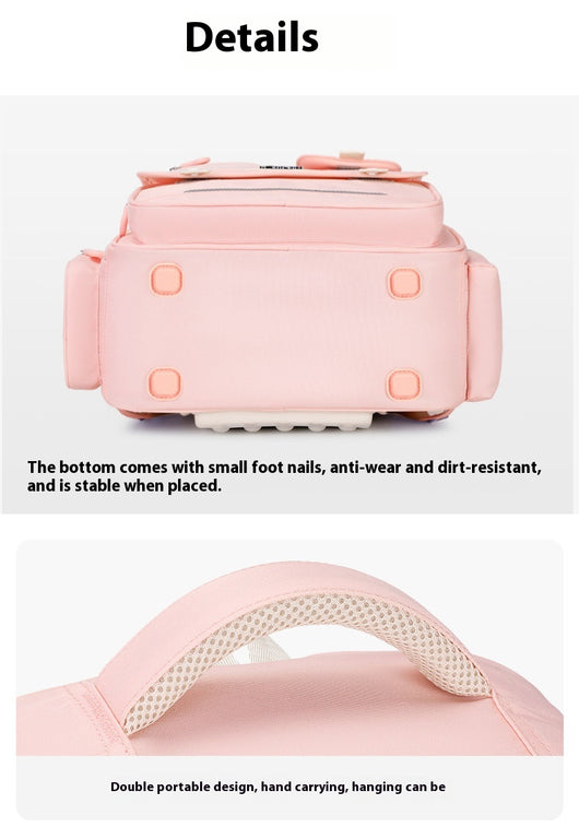Mochila Escolar Ergonómica de Protección Espinal con Múltiples Compartimentos - Image 19